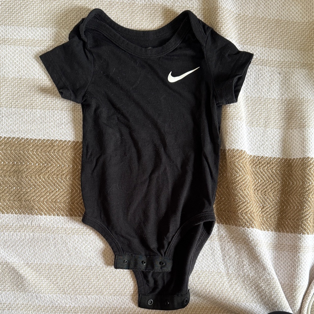 Nike Black Infant Bodysuit
